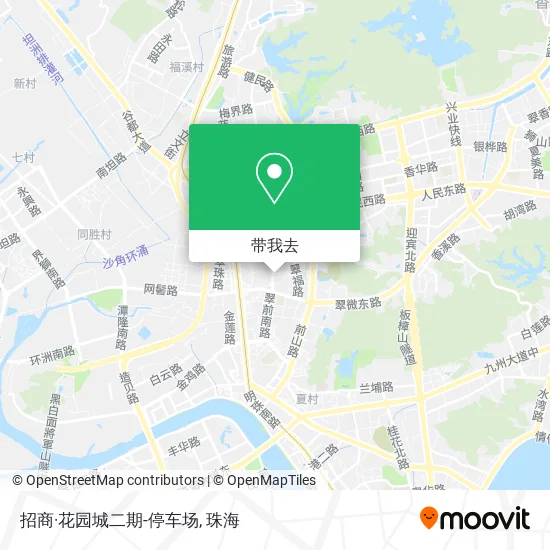 招商·花园城二期-停车场地图