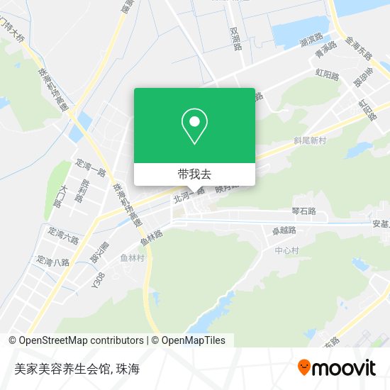美家美容养生会馆地图