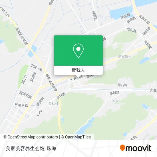 美家美容养生会馆地图