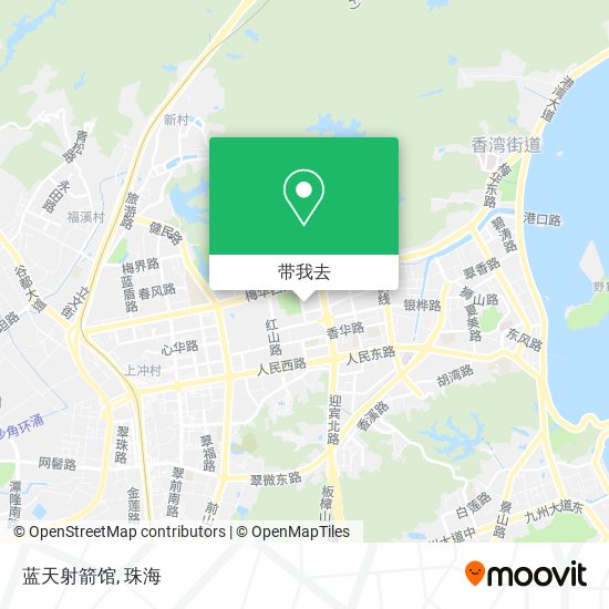 蓝天射箭馆地图