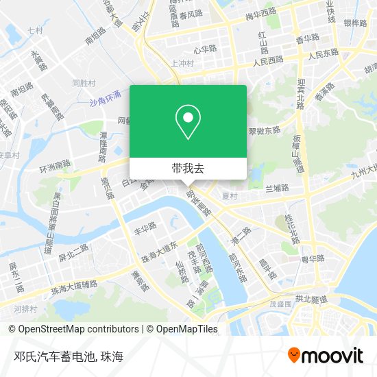 邓氏汽车蓄电池地图