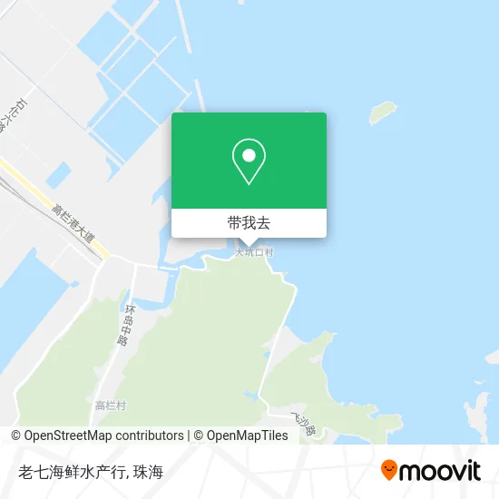 老七海鲜水产行地图