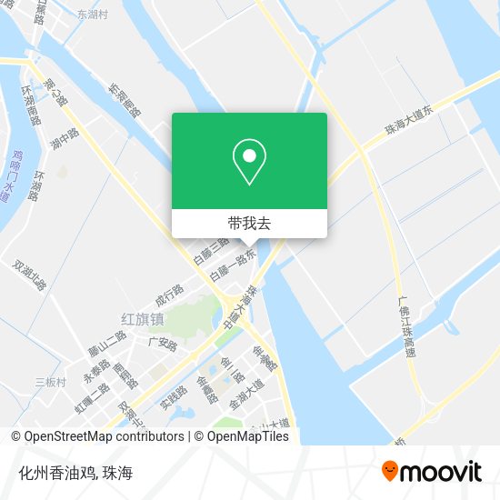 化州香油鸡地图
