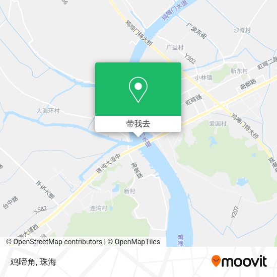 鸡啼角地图