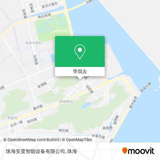 珠海安度智能设备有限公司地图