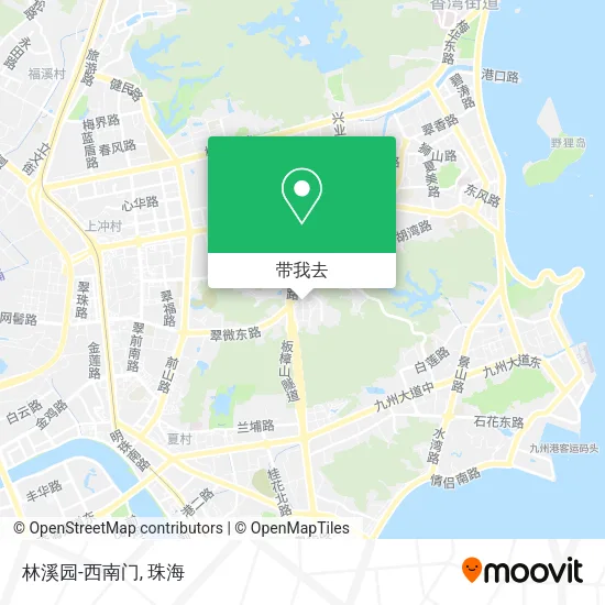 林溪园-西南门地图