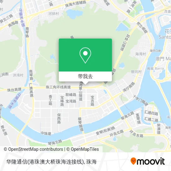 华隆通信(港珠澳大桥珠海连接线)地图