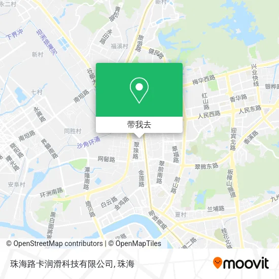 珠海路卡润滑科技有限公司地图