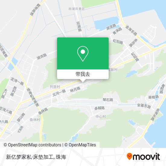 新亿梦家私·床垫加工地图