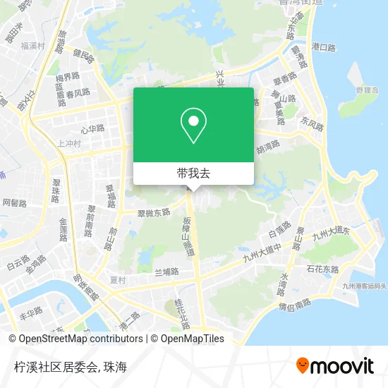 柠溪社区居委会地图