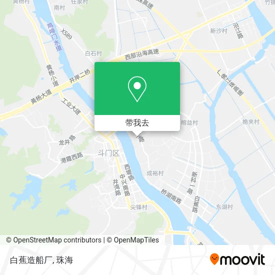 白蕉造船厂地图