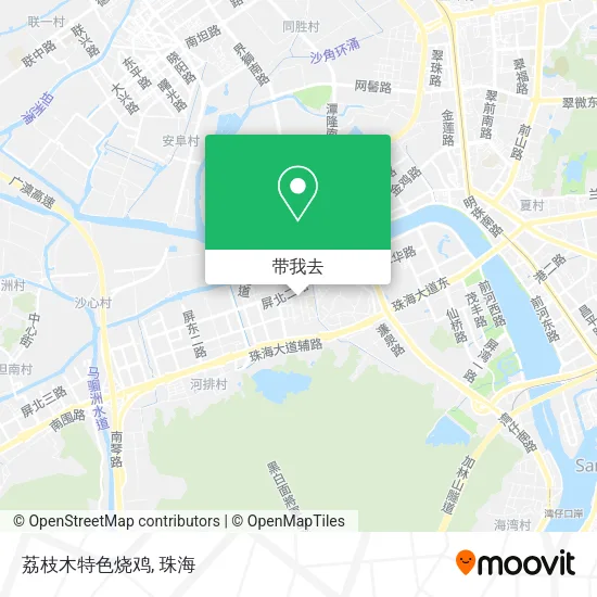 荔枝木特色烧鸡地图