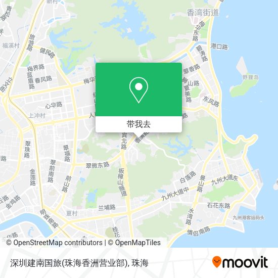 深圳建南国旅(珠海香洲营业部)地图