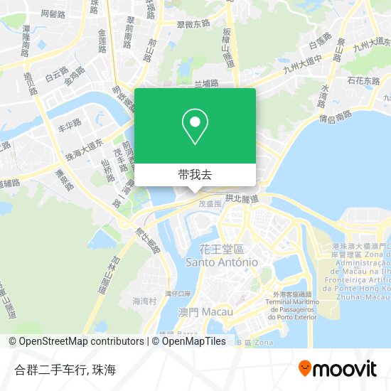 合群二手车行地图