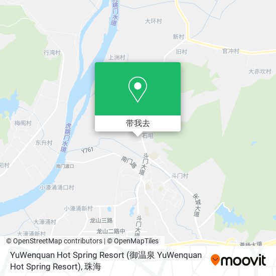 YuWenquan Hot Spring Resort地图