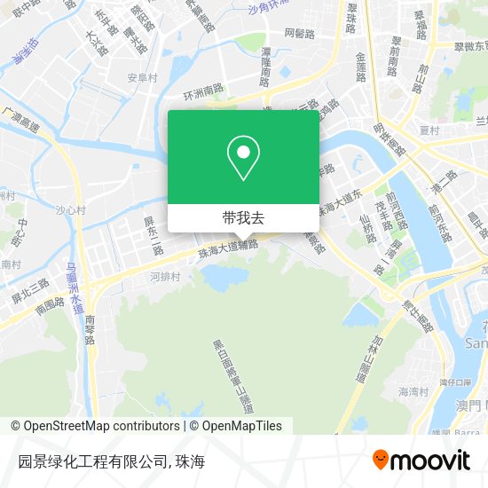 园景绿化工程有限公司地图