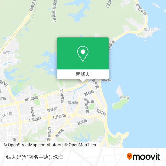 钱大妈(华南名宇店)地图