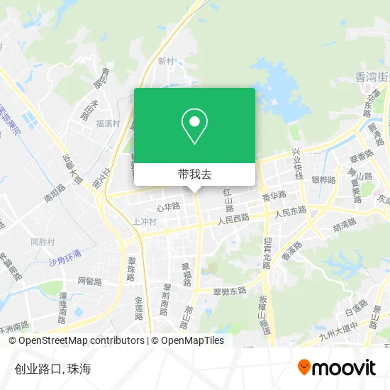 创业路口地图