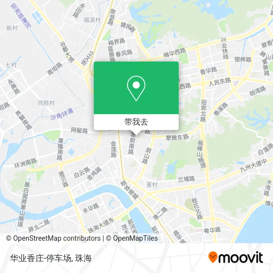 华业香庄-停车场地图