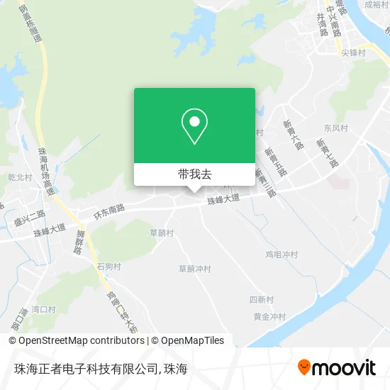珠海正者电子科技有限公司地图