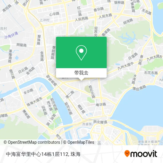 中海富华里中心14栋1层112地图