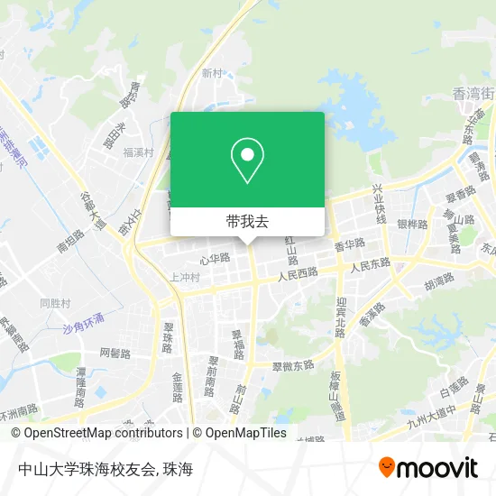 中山大学珠海校友会地图