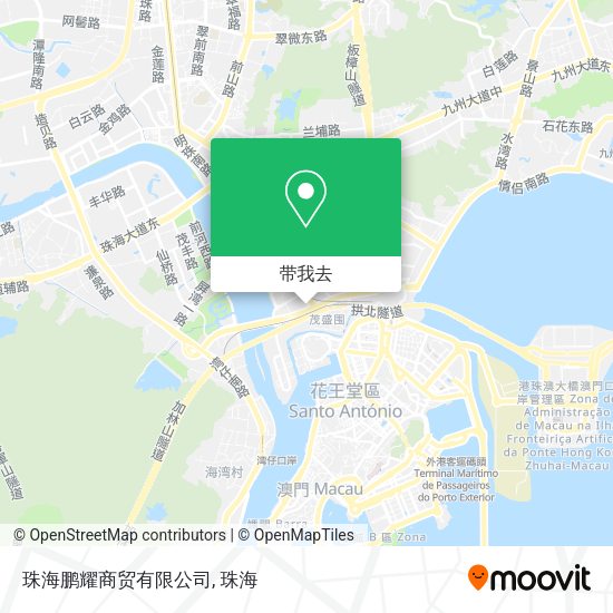 珠海鹏耀商贸有限公司地图