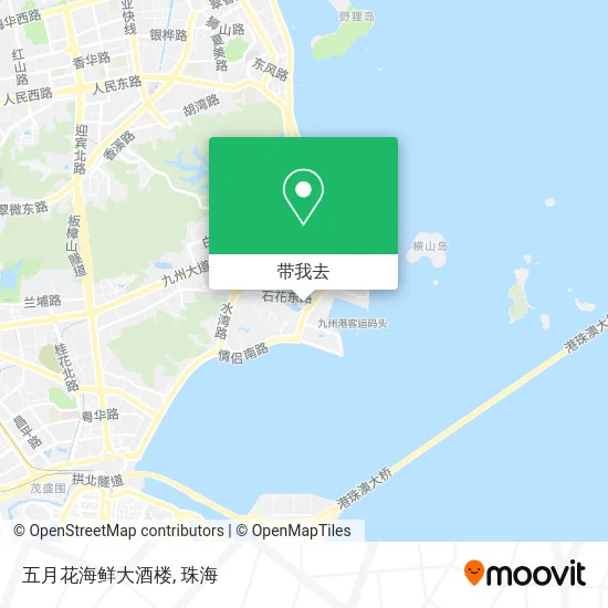 五月花海鲜大酒楼地图