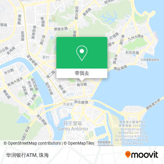 华润银行ATM地图