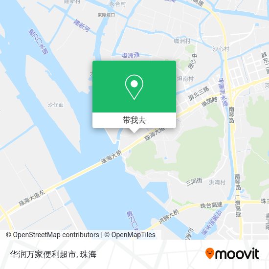 华润万家便利超市地图