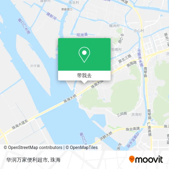 华润万家便利超市地图