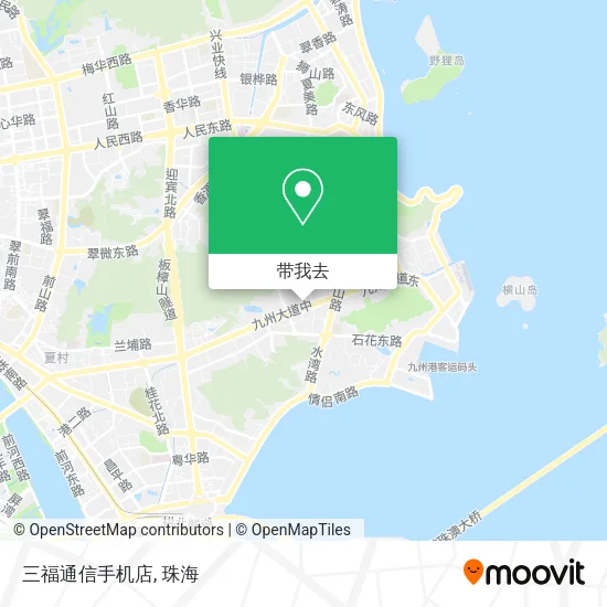 三福通信手机店地图