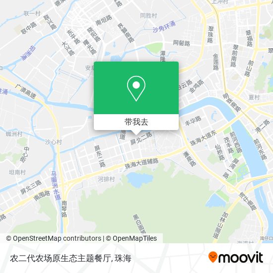 农二代农场原生态主题餐厅地图