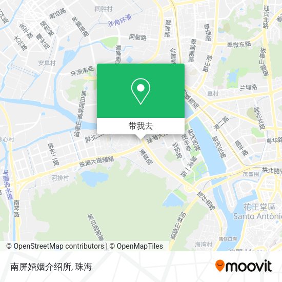 南屏婚姻介绍所地图