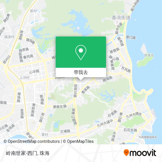 岭南世家-西门地图