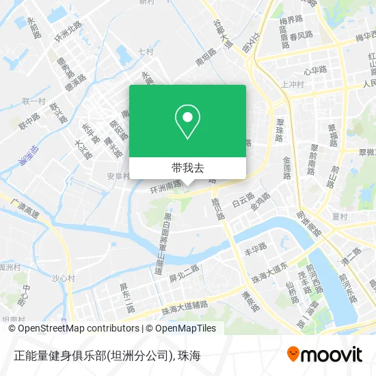 正能量健身俱乐部(坦洲分公司)地图