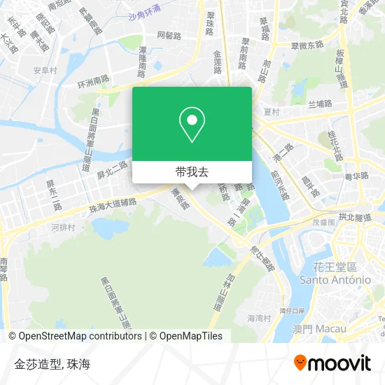 金莎造型地图