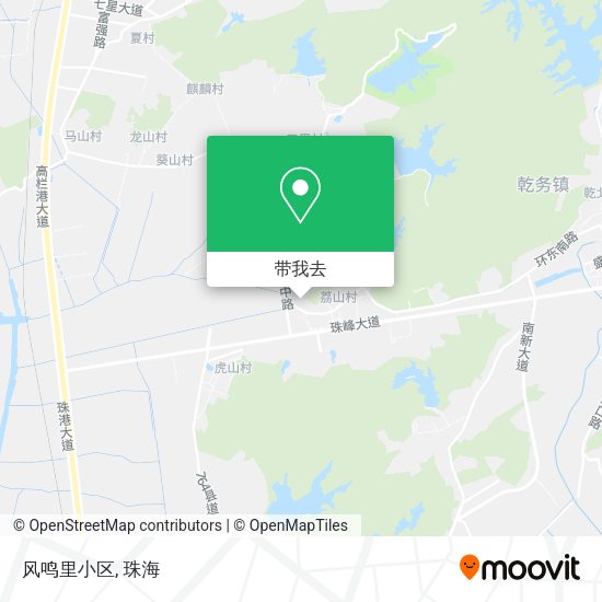 风鸣里小区地图