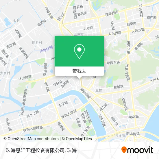 珠海思轩工程投资有限公司地图