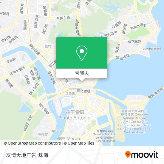 友情天地广告地图