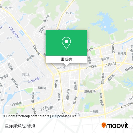 星洋海鲜池地图