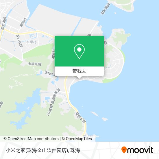小米之家(珠海金山软件园店)地图