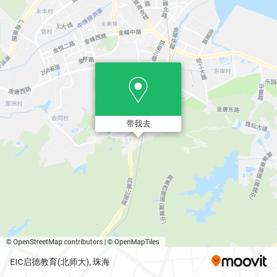 EIC启德教育(北师大)地图