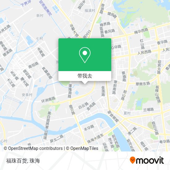 福珠百货地图