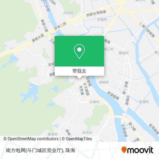 南方电网(斗门城区营业厅)地图