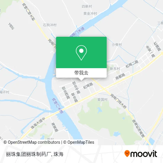 丽珠集团丽珠制药厂地图