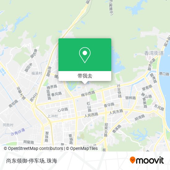 尚东领御-停车场地图