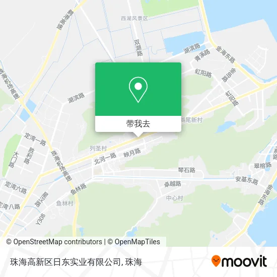 珠海高新区日东实业有限公司地图