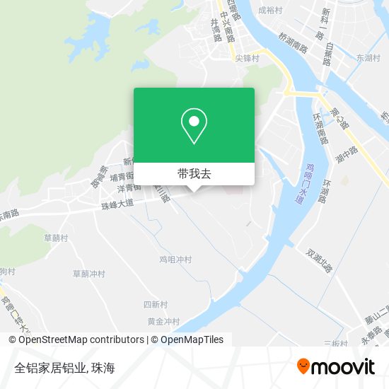 全铝家居铝业地图