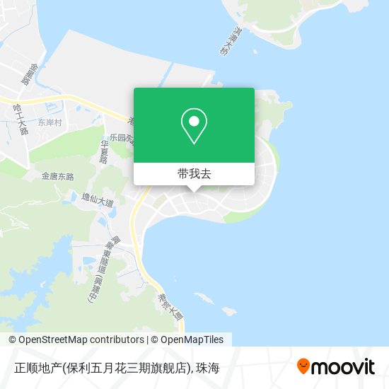 正顺地产(保利五月花三期旗舰店)地图